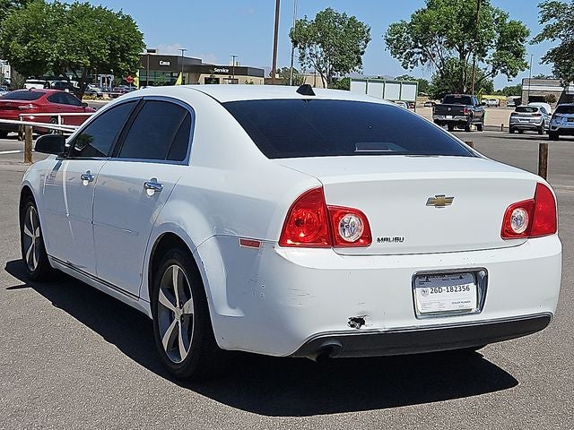 2012 Chevrolet Malibu — rear three-quarter view