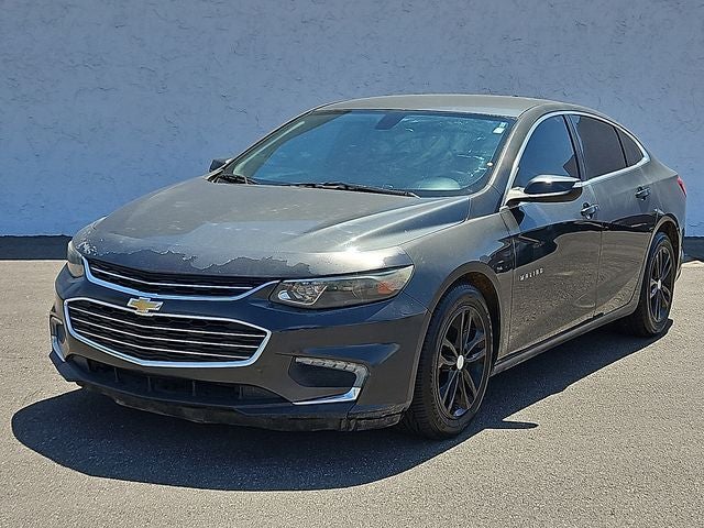 2017 Chevrolet Malibu LT 1LT in Nightfall Gray Metallic — front three-quarter view